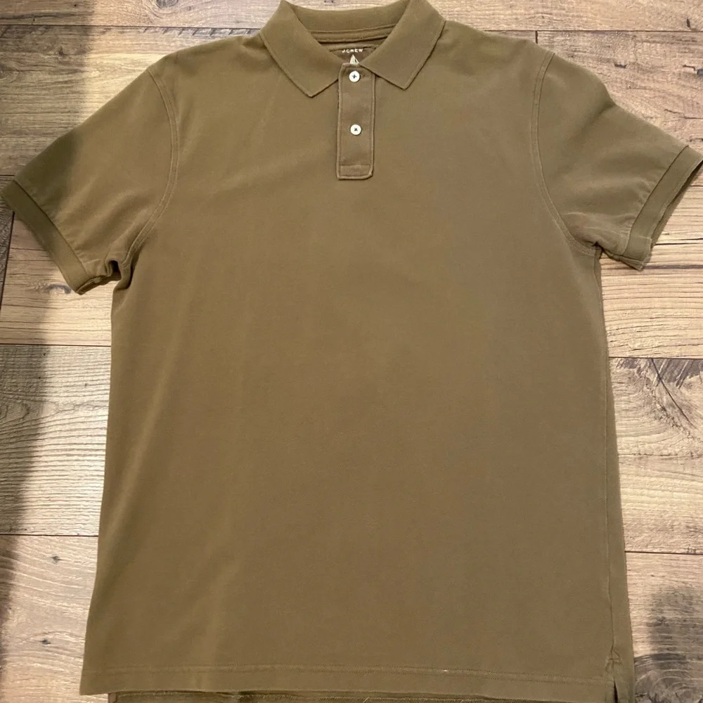 Men’s J.Crew Tan Vintage Polo
